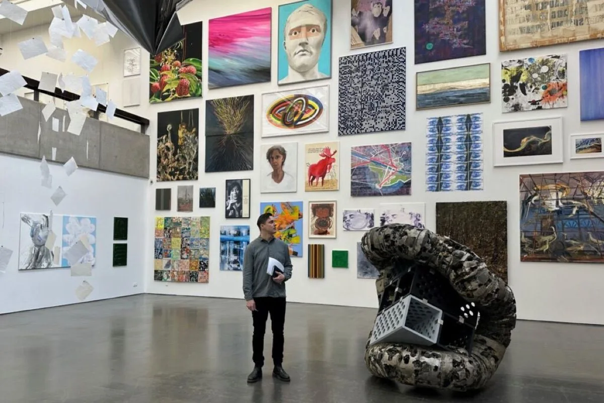 Jáchym Fleig in …und wir fangen gerade erst an at Kunsthalle Düsseldorf