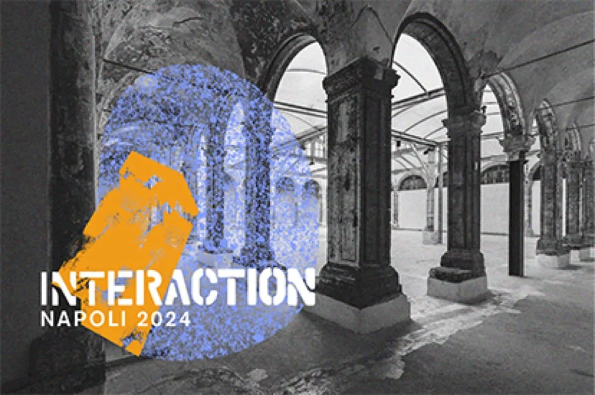 Francesco De Grandi in interACTION Napoli 2024 at Fondazione Made in Cloister, Naples