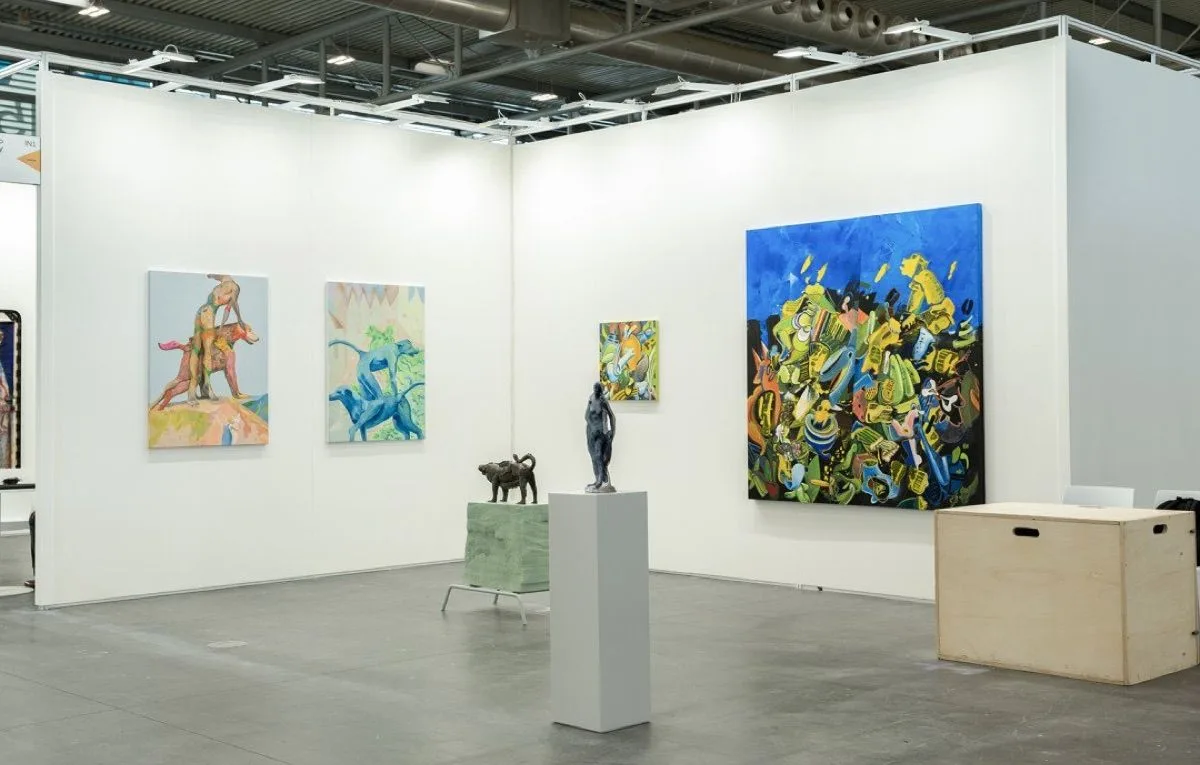 Lucio Pozzi at ArtVerona 2023 with RizzutoGallery and Galleria Michela Rizzo