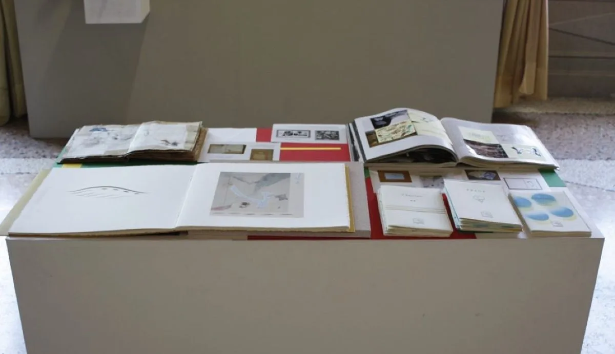 Lucio Pozzi in Arte racchiusa tra le pagine di un libro at Palazzo Bertazzoli, Bagnolo Mella