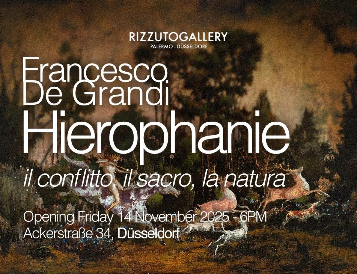 Francesco De Grandi: Hierophanie. Il conflitto, il sacro, la natura at RizzutoGallery, Düsseldorf