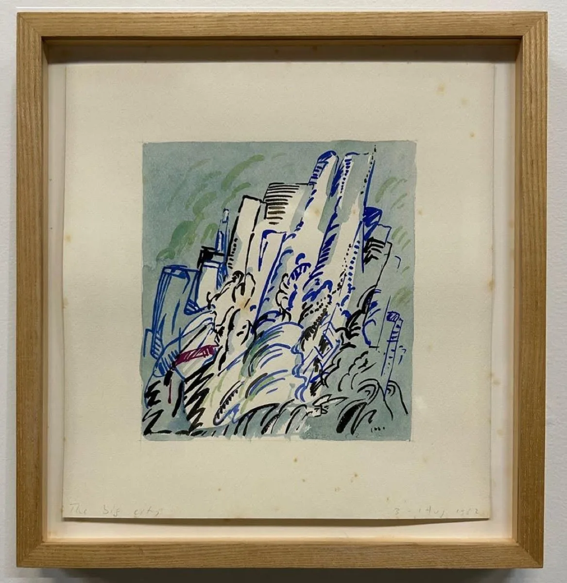 Lucio Pozzi: Cornucopia, The Bielefeld Watercolors at Hal Bromm Gallery, New York