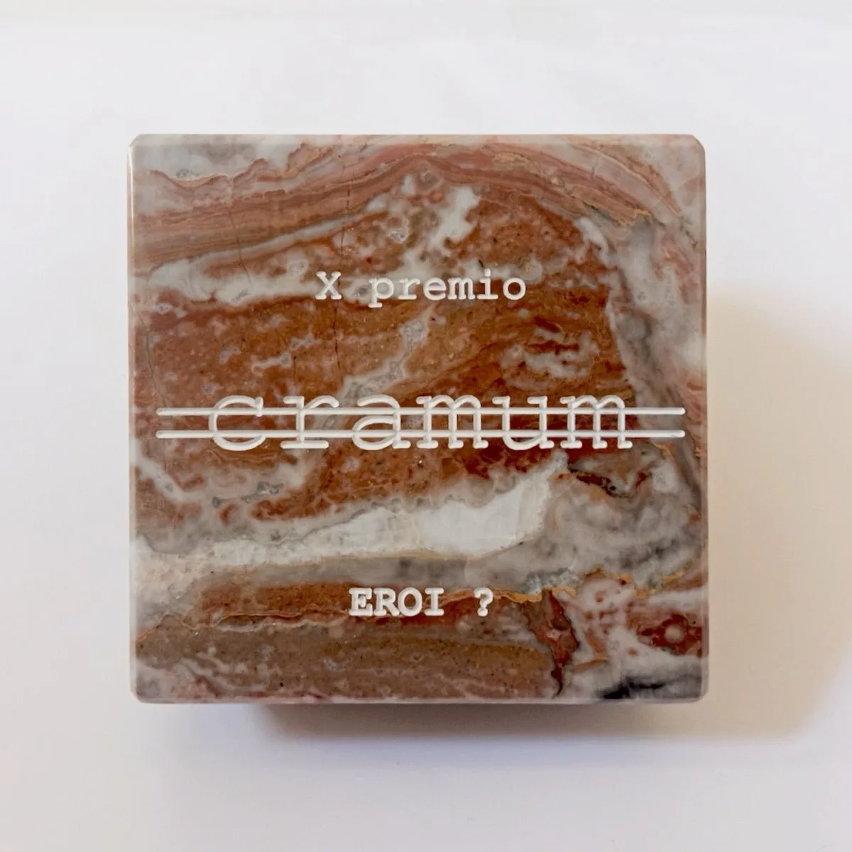 Mattia Barbieri among the finalists of the X Premio Cramum in the exhibition Eroi?