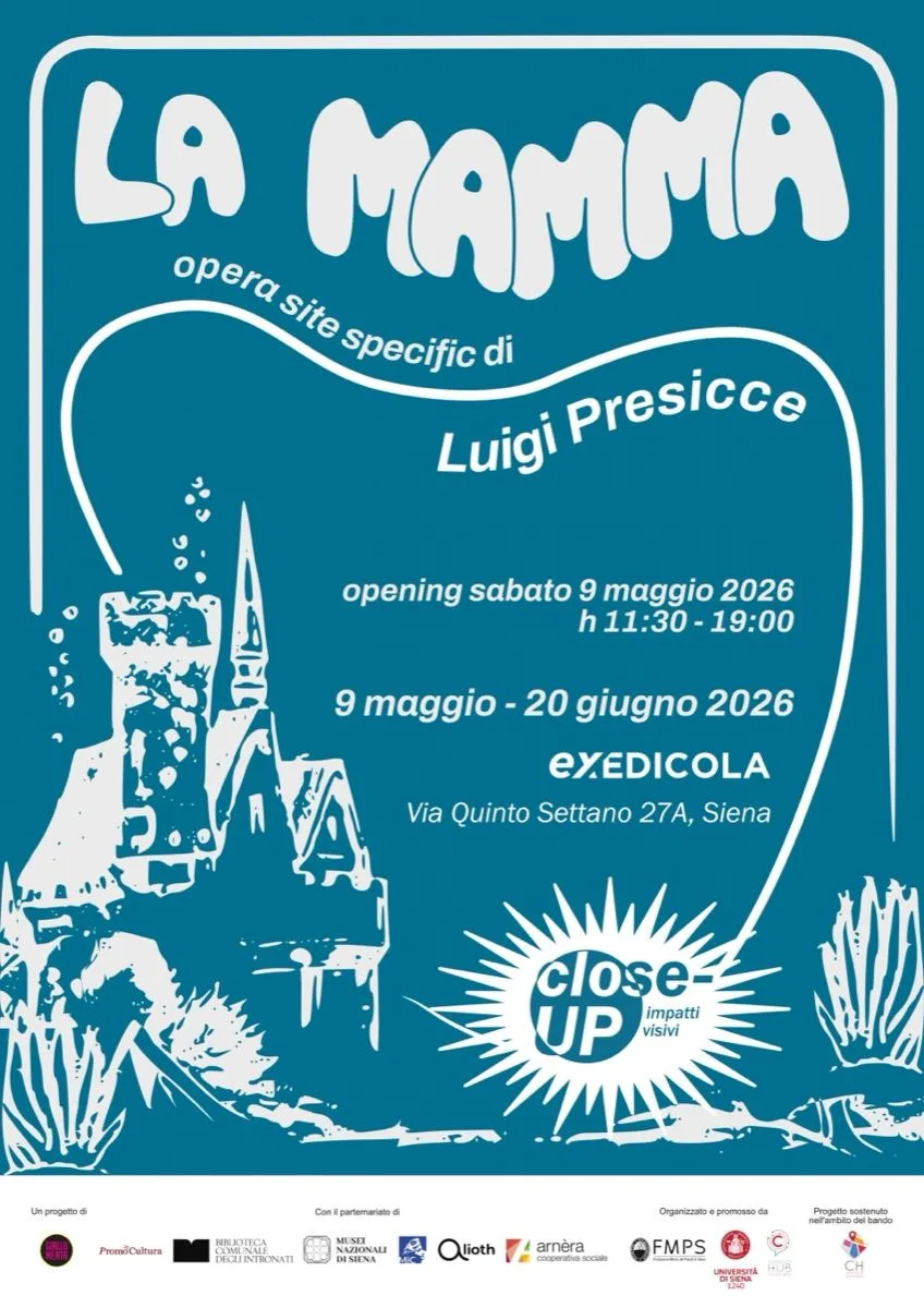Luigi Presicce: La Mamma at ex-Edicola, Siena