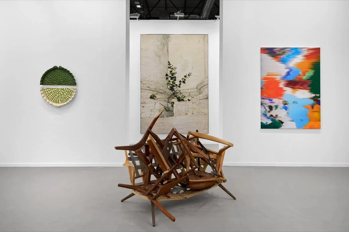 Richard Deacon at ARCO Madrid 2025 with Galerie Thomas Schulte