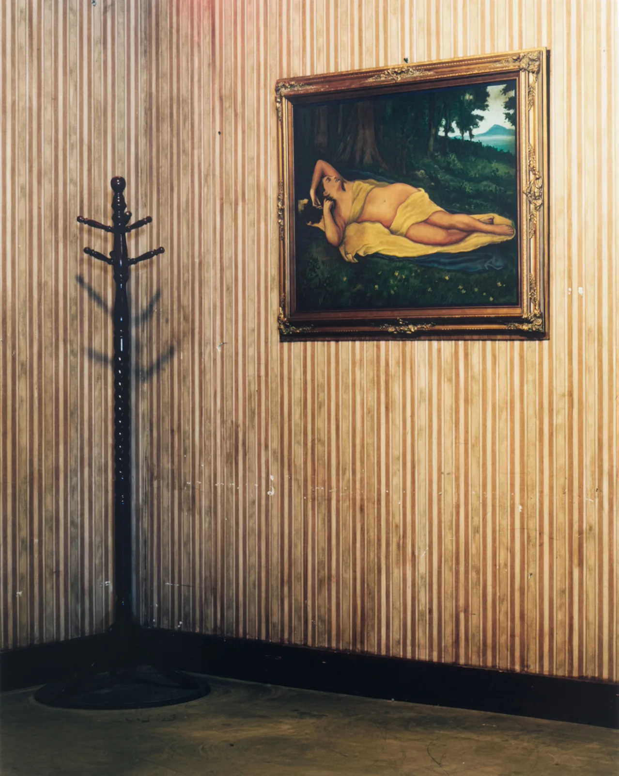 Martina Sauter, Ecke, 2008. C-print on aluminium · 30 × 24 cm