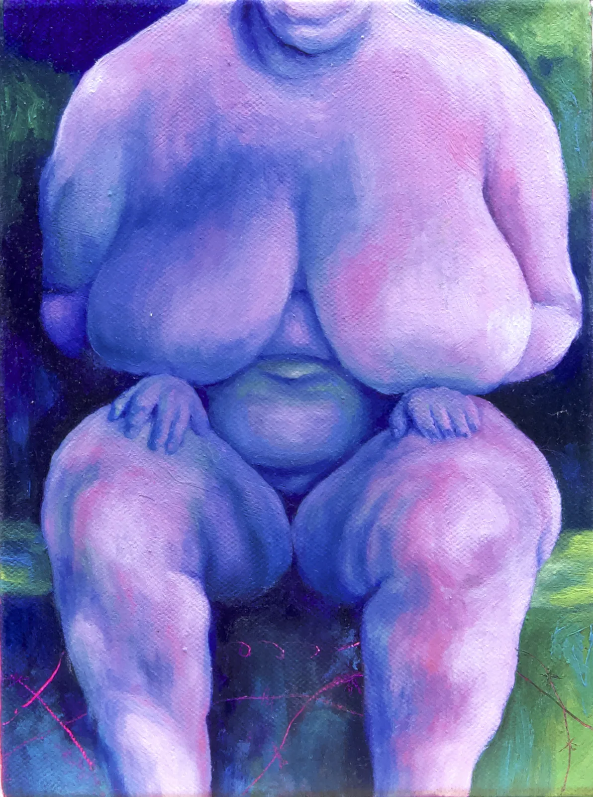 Agnese Bruno, S.T., 2026. Oil on canvas · 24 × 18 cm
