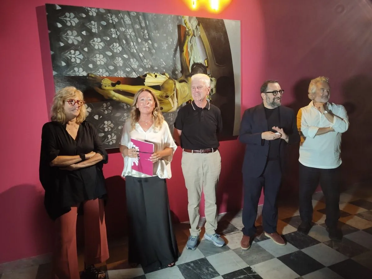 Francesco De Grandi in Spazio Umano, the first exhibition of Fondazione RIV in Palermo